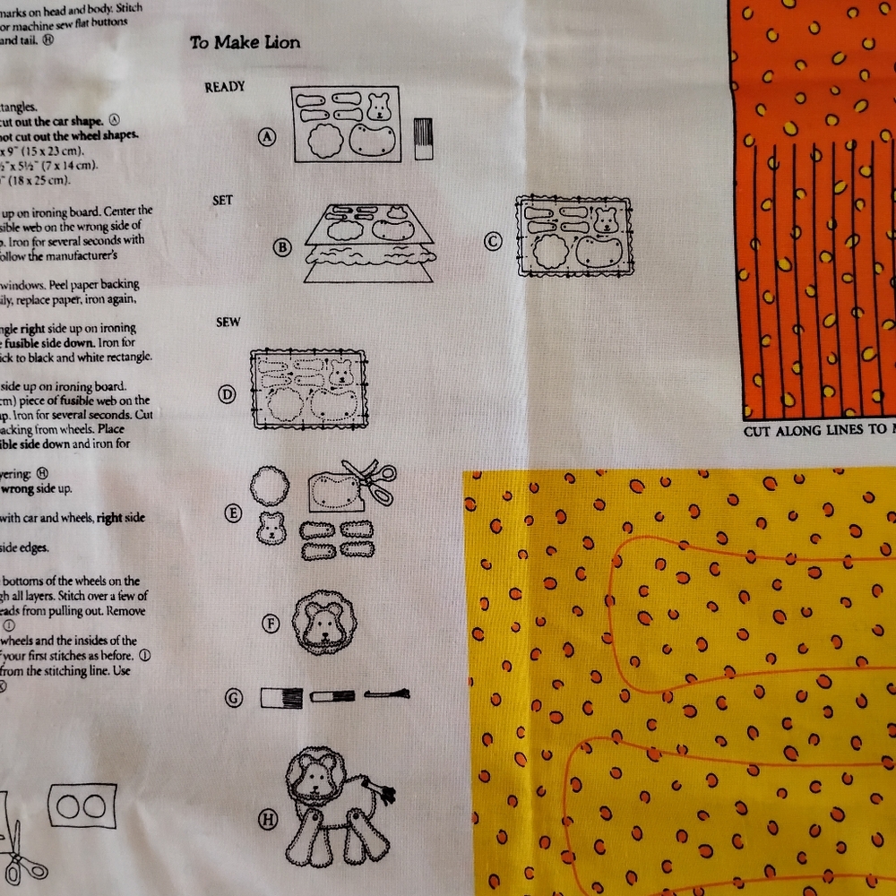 Soft Shapes Fabric Kit - Picture 11 of 12